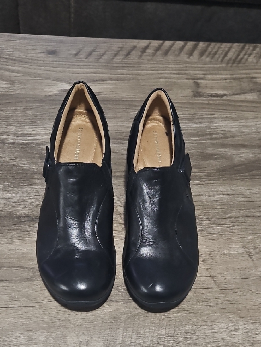 Naturalizer Jannie Black Slip-On Casual Loafers